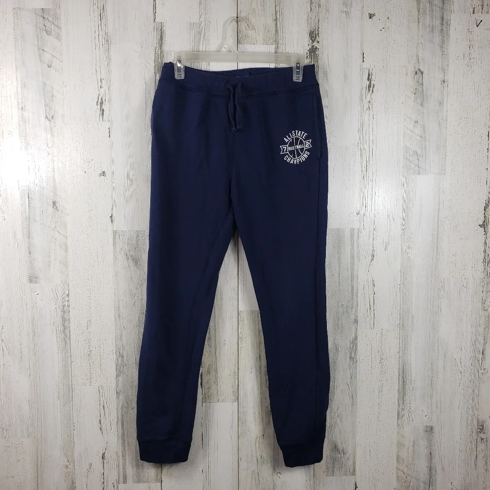 the childrens place boys navy blue jogger sweatpants size XL 14